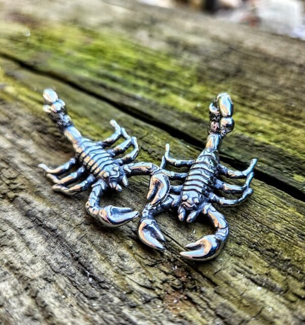 Stainless Steel Scorpion Earrings