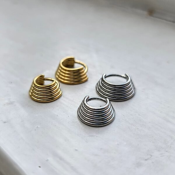 Surgical Steel Layered Coil Septum Clicker